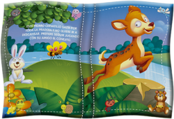 Mi libro almohadita Animales del bosque - Imagen 2