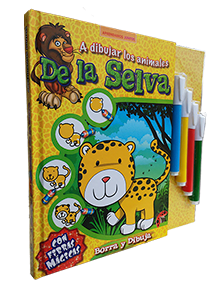 A dibujar los animales de la selva