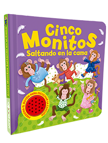 Canciones del jardín Cinco monitos
