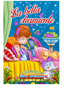 Libro brillante La bella durmiente