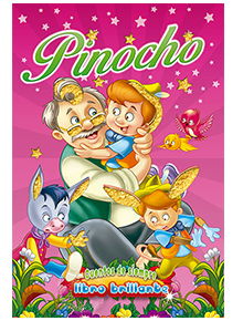 Libro brillante Pinocho