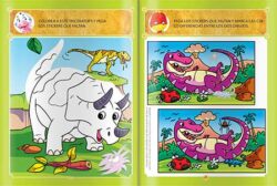 Juegos y Colores En la tierra de los Dinosaurios - Imagen 2