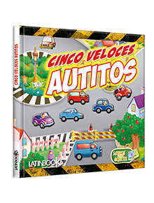 Libros para contar Cinco veloces autitos