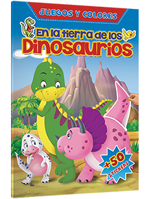 Juegos y Colores En la tierra de los Dinosaurios