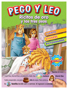 Pego y Leo Ricitos de Oro y los tres osos
