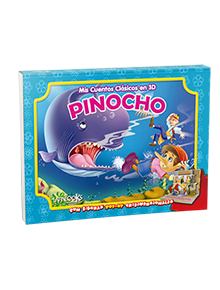 Mis cuentos clásicos en 3D Pinocho