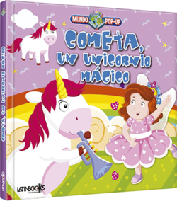 Cometa un unicornio mágico
