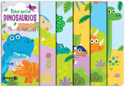Escalera de Colores Estos son los Dinosaurios