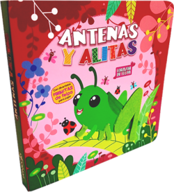 Corazón de Felpa Antenas y Alitas