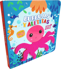 Corazón de Felpa Burbujas y Aletitas