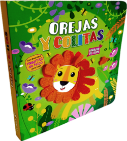 Corazón de Felpa Orejas y Colitas