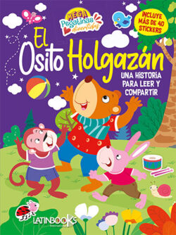 Mega Pegatinas Divertidas El osito holgazán