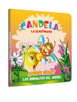 ¿Dónde están? Los animalitos del jardín Candela, la luciérnaga