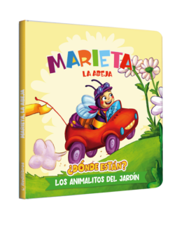 ¿Dónde están? Los animalitos del jardín Marieta, la abeja