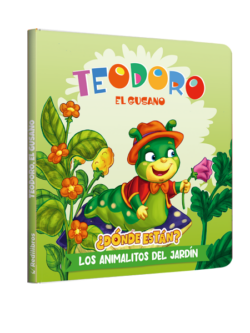 ¿Dónde están? Los animalitos del jardín Teodoro, el gusano