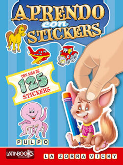 Aprendo con stickers La zorra Vicky