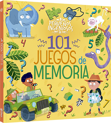 Pequeños ingeniosos 101 juegos de memoria