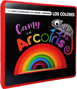 Corazón de Felpa Camy y el arcoíris