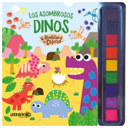 Huellitas de colores Los asombrosos dinos
