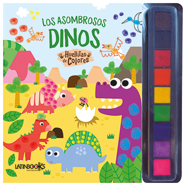Huellitas de colores Los asombrosos dinos