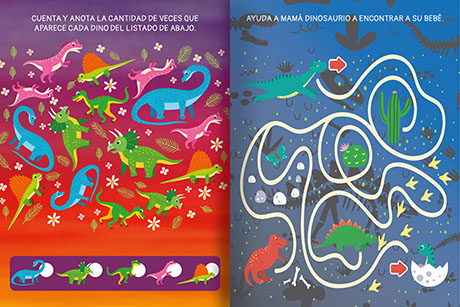 Stickers Club Brilla en la noche Dinosaurios - Imagen 2