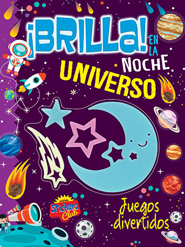 Stickers Club Brilla en la noche Universo