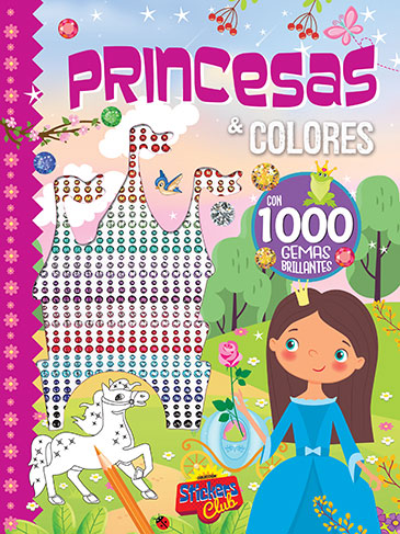 Stickers Club Princesas de colores