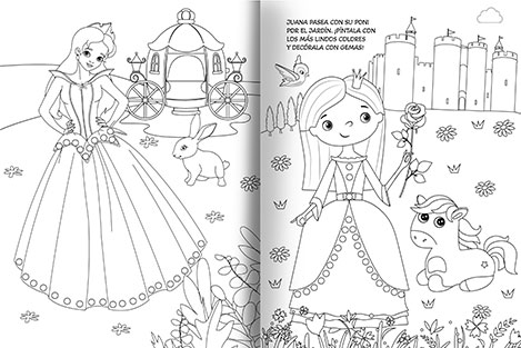 Stickers Club Princesas de colores - Imagen 2