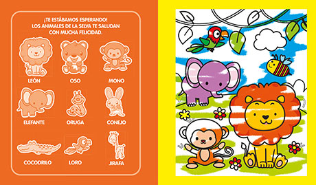 Aquacolores Alegres animales - Imagen 2