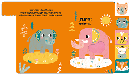 ¡Cucú! Animales entre hoas - Imagen 2
