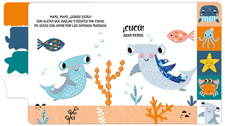 ¡Cucú! Animales bajo el mar - Imagen 2