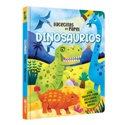 Lucecitas de papel Dinosaurios