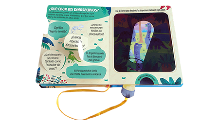 Lucecitas de papel Dinosaurios - Imagen 2